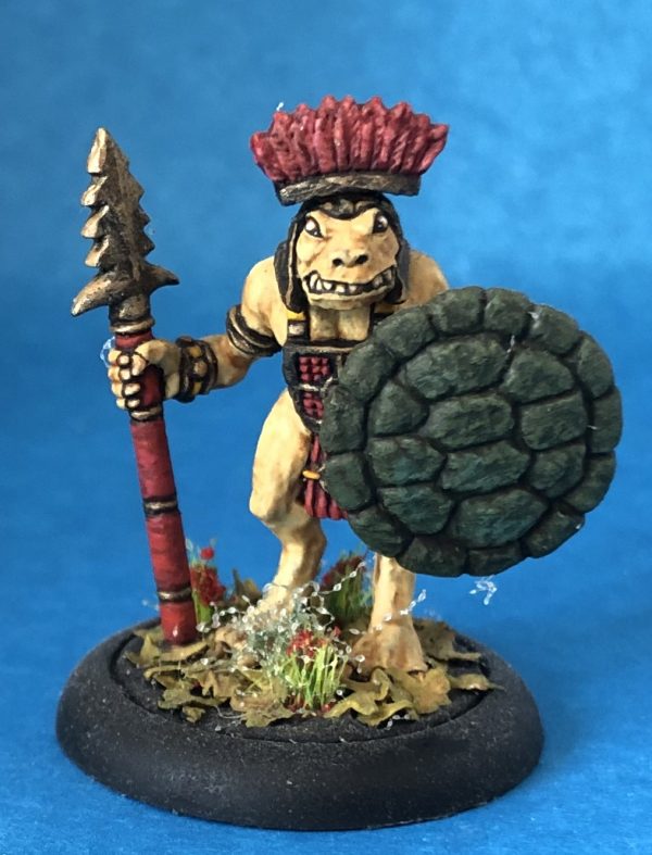 T1 Tenoch Warrior with sword and shield