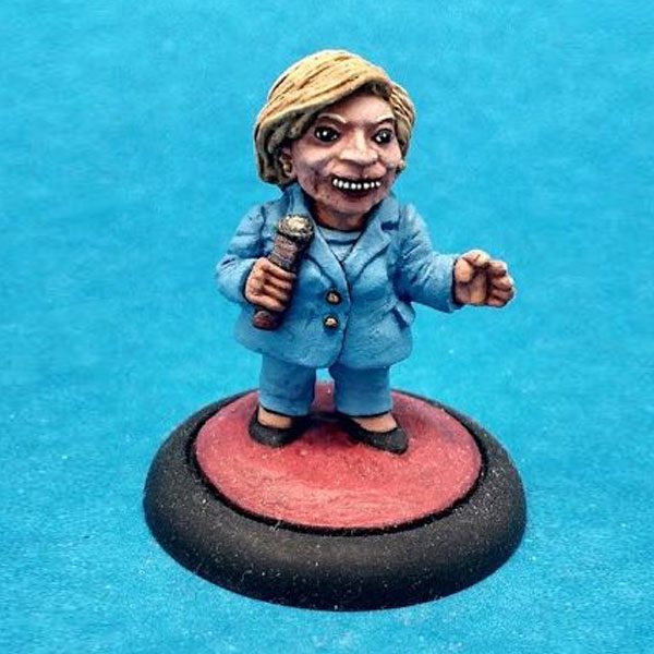 Hillary Clinton caricature