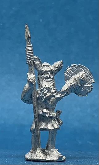FA64 Dwarf with Round Shield and Spear